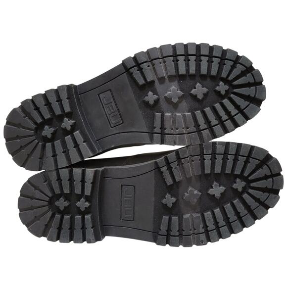 JBU Men Chelsea Ankle Boots Kai Water Resistant Size US 12M Grey Faux Leather - Picture 3 of 4